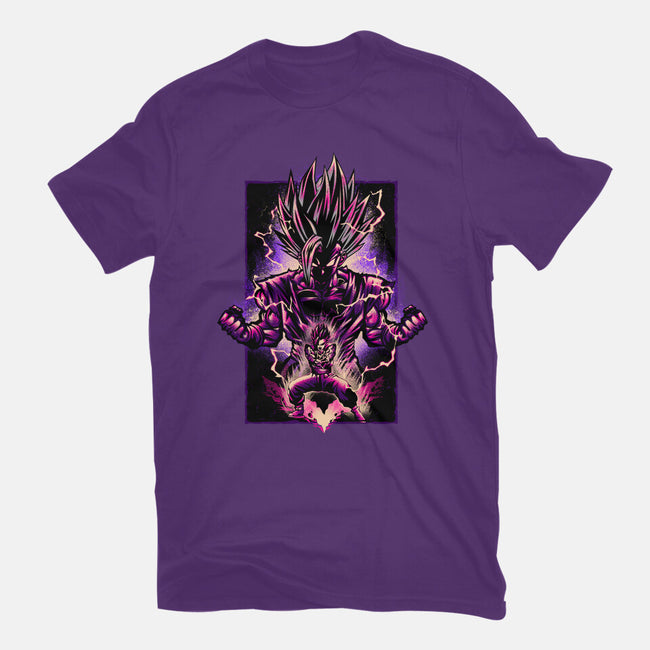 Attack Of The Beast Gohan-womens basic tee-hypertwenty