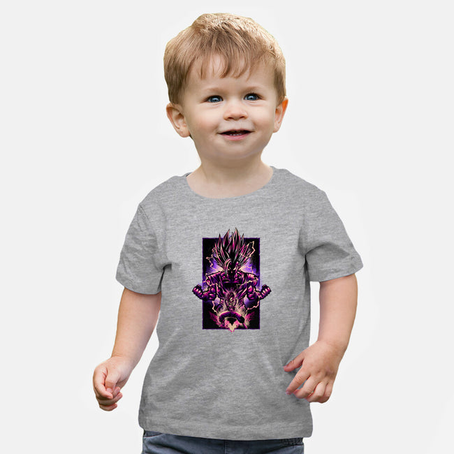 Attack Of The Beast Gohan-baby basic tee-hypertwenty