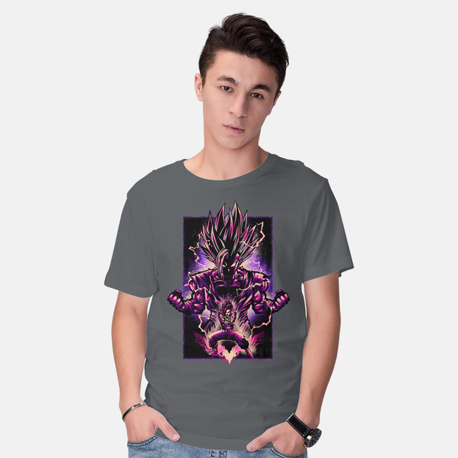 Attack Of The Beast Gohan-mens basic tee-hypertwenty