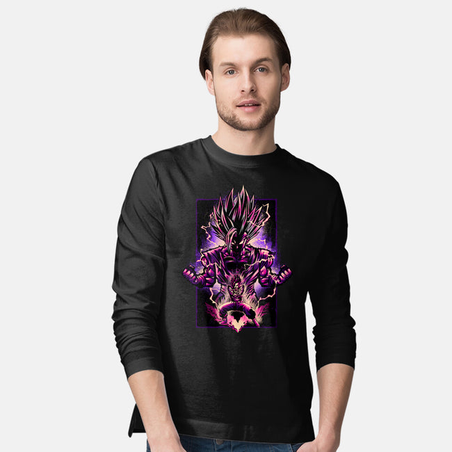 Attack Of The Beast Gohan-mens long sleeved tee-hypertwenty