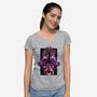 Attack Of The Beast Gohan-womens v-neck tee-hypertwenty