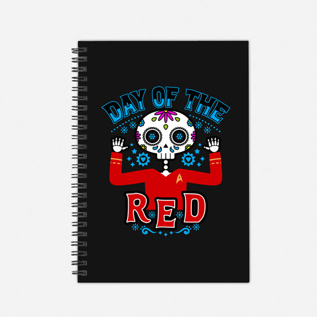 Day Of The Red-none dot grid notebook-Boggs Nicolas