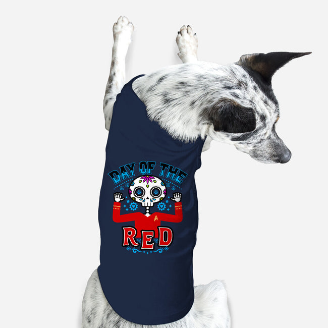 Day Of The Red-dog basic pet tank-Boggs Nicolas