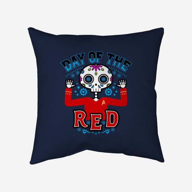Day Of The Red-none removable cover throw pillow-Boggs Nicolas