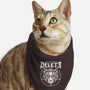 Cyber Black Metal-cat bandana pet collar-Logozaste