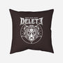 Cyber Black Metal-none removable cover throw pillow-Logozaste