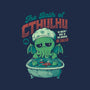 The Bath Of Cthulhu-none removable cover w insert throw pillow-eduely
