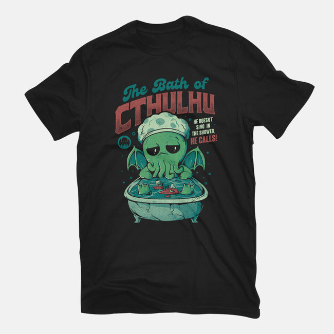 The Bath Of Cthulhu-womens basic tee-eduely