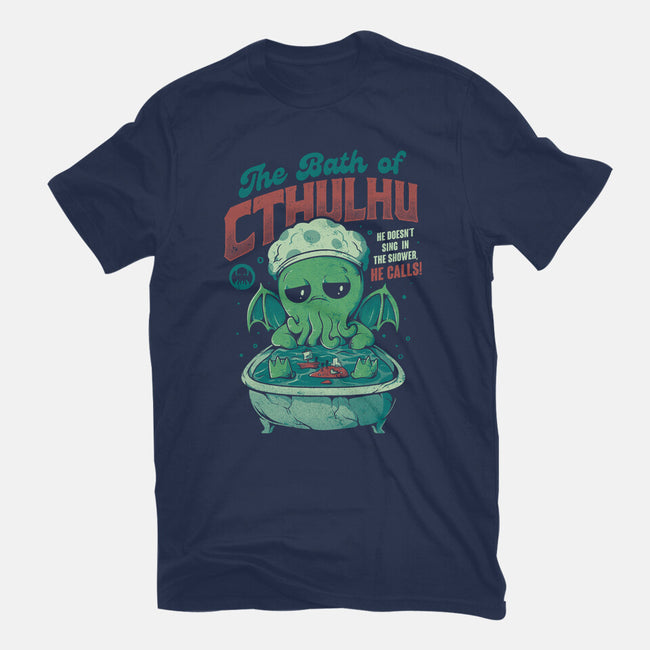 The Bath Of Cthulhu-womens basic tee-eduely