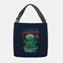 The Bath Of Cthulhu-none adjustable tote bag-eduely
