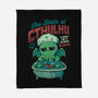 The Bath Of Cthulhu-none fleece blanket-eduely