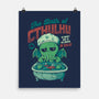 The Bath Of Cthulhu-none matte poster-eduely