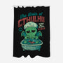 The Bath Of Cthulhu-none polyester shower curtain-eduely