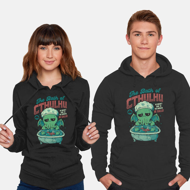 The Bath Of Cthulhu-unisex pullover sweatshirt-eduely