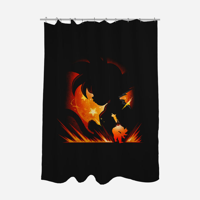 Final Fight-none polyester shower curtain-Vallina84