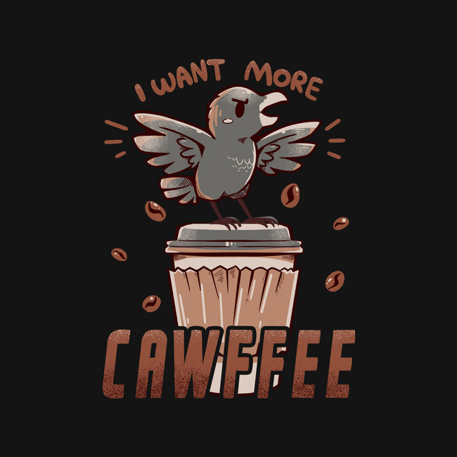 I Want More Cawfee-womens v-neck tee-TechraNova