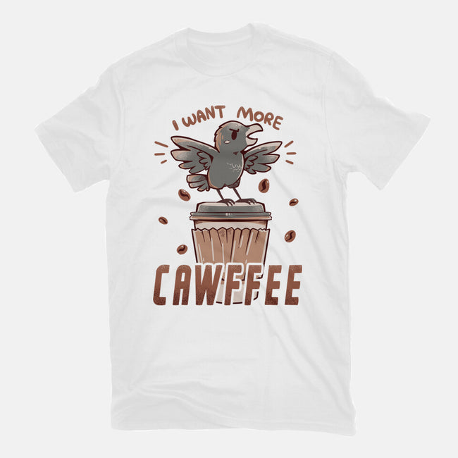 I Want More Cawfee-mens basic tee-TechraNova