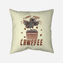I Want More Cawfee-none removable cover w insert throw pillow-TechraNova