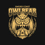 OwlBear-none drawstring bag-Logozaste