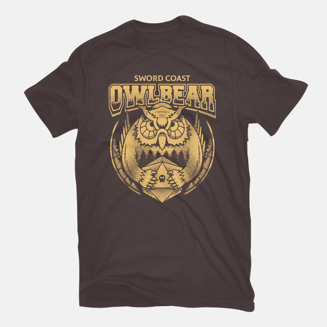 OwlBear-womens basic tee-Logozaste