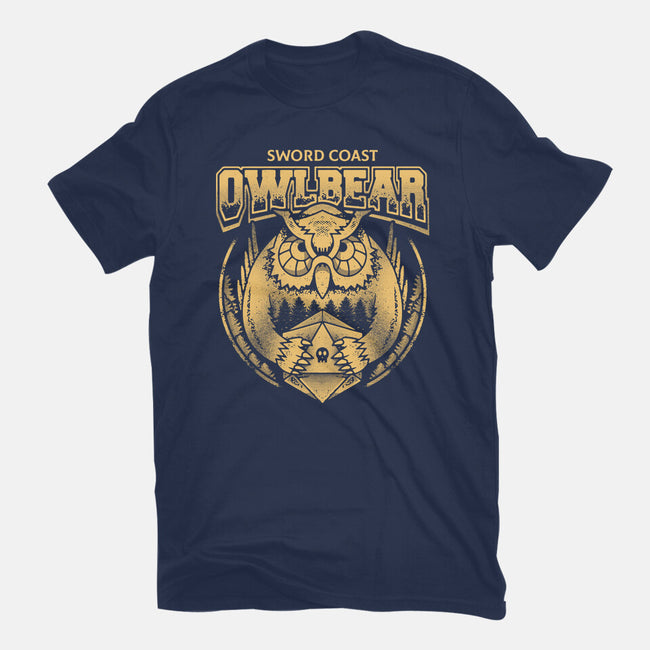 OwlBear-womens basic tee-Logozaste