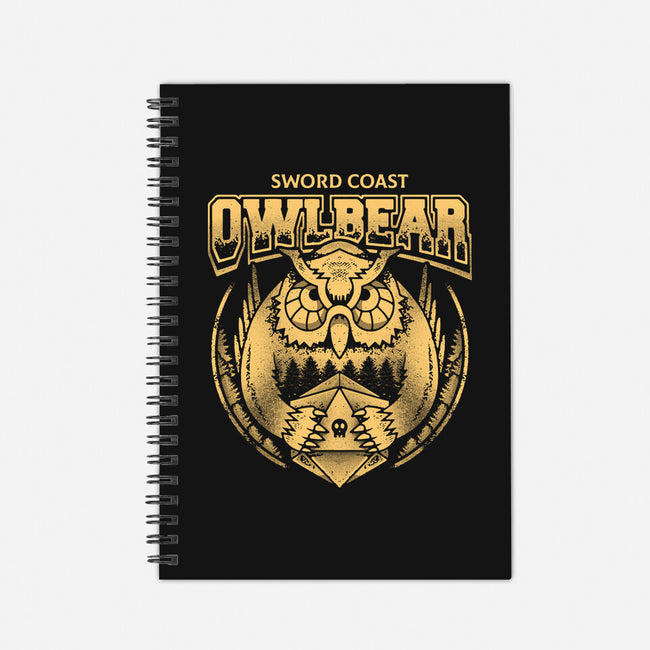 OwlBear-none dot grid notebook-Logozaste