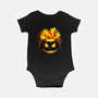 Pumpkin Ghosts-baby basic onesie-erion_designs