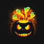 Pumpkin Ghosts-baby basic tee-erion_designs
