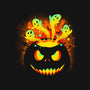 Pumpkin Ghosts-none removable cover w insert throw pillow-erion_designs