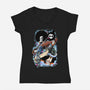 The Great Musician-womens v-neck tee-Guilherme magno de oliveira
