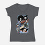 The Great Musician-womens v-neck tee-Guilherme magno de oliveira