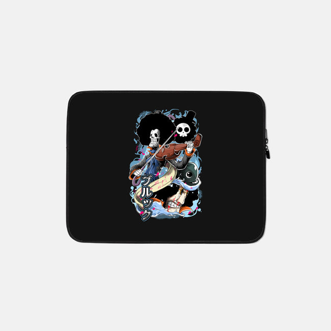 The Great Musician-none zippered laptop sleeve-Guilherme magno de oliveira