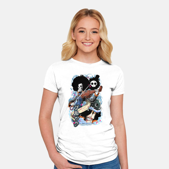 The Great Musician-womens fitted tee-Guilherme magno de oliveira