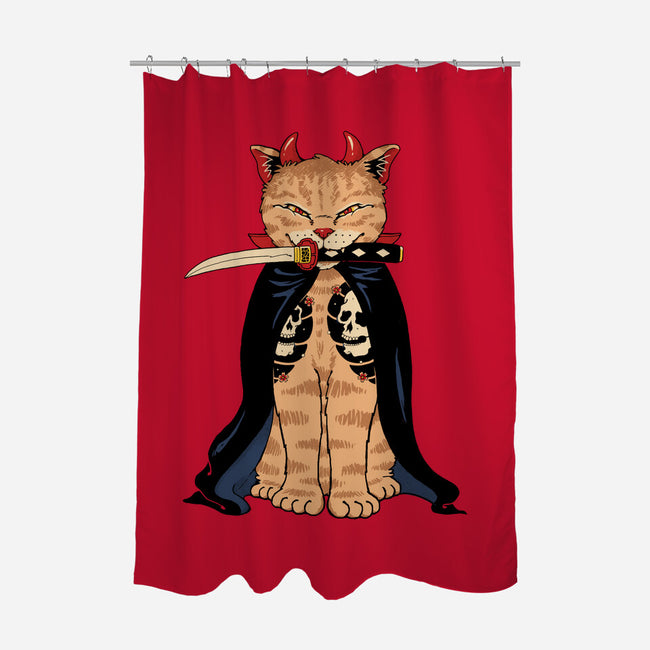 Catana Sucks-none polyester shower curtain-vp021