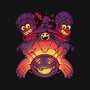 Summerween Trickster-womens v-neck tee-estudiofitas