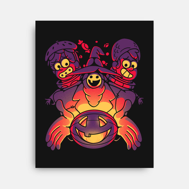 Summerween Trickster-none stretched canvas-estudiofitas