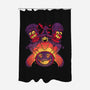 Summerween Trickster-none polyester shower curtain-estudiofitas