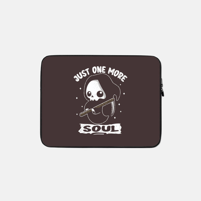Just One More Soul-none zippered laptop sleeve-turborat14