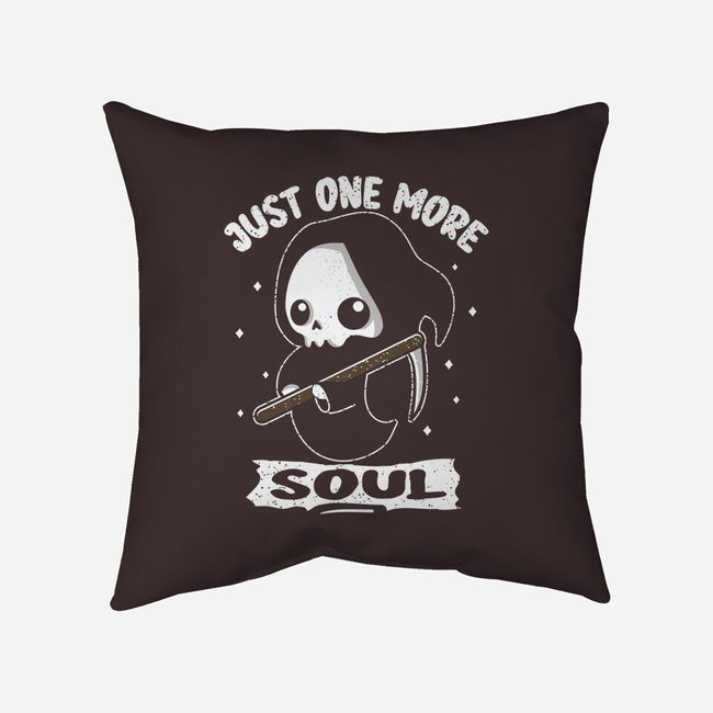 Just One More Soul-none removable cover throw pillow-turborat14