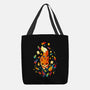 Fox Colors-none basic tote bag-Vallina84