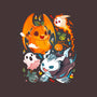 Digi Halloween-none removable cover w insert throw pillow-Vallina84