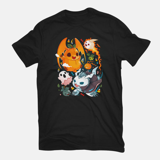 Digi Halloween-mens basic tee-Vallina84