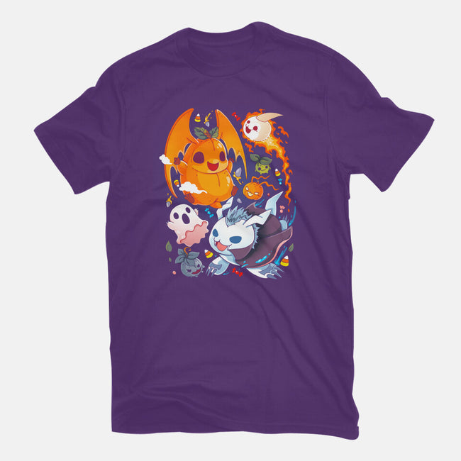 Digi Halloween-mens basic tee-Vallina84