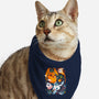 Digi Halloween-cat bandana pet collar-Vallina84