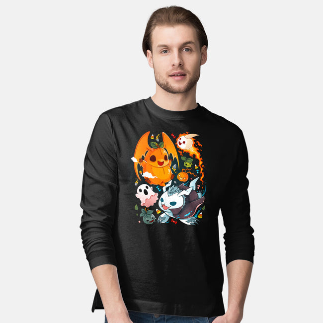Digi Halloween-mens long sleeved tee-Vallina84