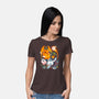 Digi Halloween-womens basic tee-Vallina84