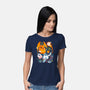 Digi Halloween-womens basic tee-Vallina84