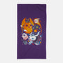 Digi Halloween-none beach towel-Vallina84