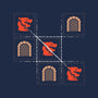Three In A Row-none dot grid notebook-Logozaste