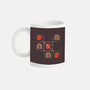 Three In A Row-none mug drinkware-Logozaste
